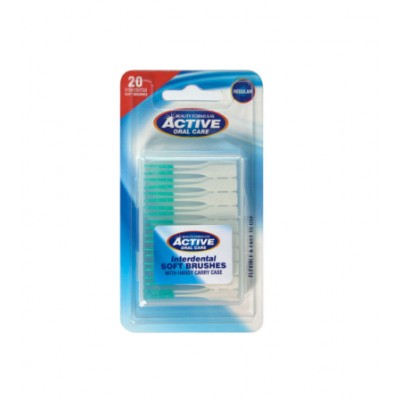 Active Oral Care Interdental Soft Brushes 20 stk
