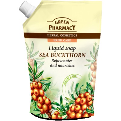Green Pharmacy Sea Buckthorn Liquid Soap Refill 465 ml