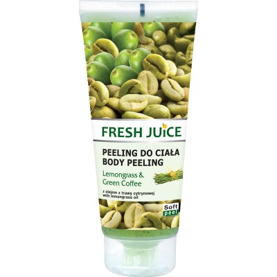Fresh Juice Lemongrass & Green Coffee Body Scrub 200 ml