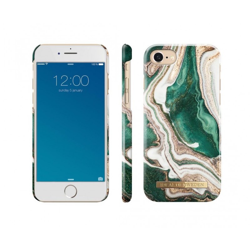 iDeal Of Sweden Fashion Case iPhone 6/6S/7/8 Golden Jade Marble iPhone