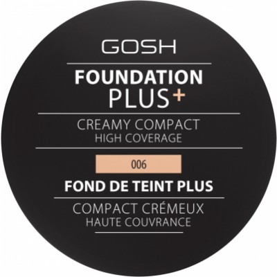 GOSH Foundation Plus Creamy Compact 006 Honey 9 g