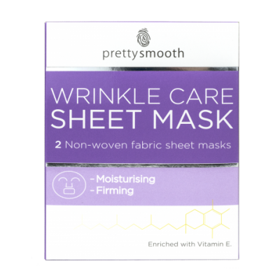 Pretty Smooth Wrinkle Care Sheet Mask 2 stk