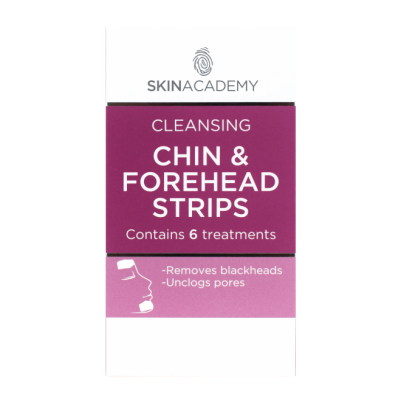 Skin Academy Cleansing Chin & Forehead Strips 6 stk