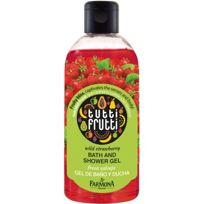 Tutti Frutti Wild Strawberry Bath & Shower Gel 300 ml