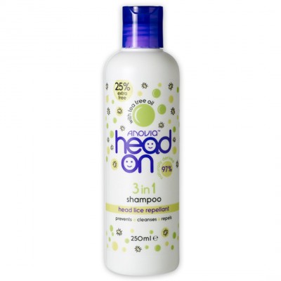 Anovia Head On 3in1 Head Lice Shampoo 250 ml