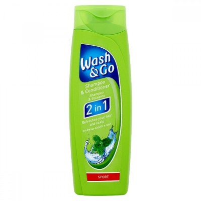 Wash &amp; Go 2in1 Sport Shampoo &amp; Conditioner 200 ml