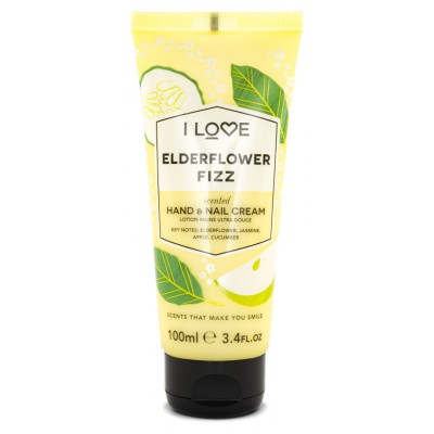I Love Cosmetics Elderflower Fizz Hand & Nail Cream 100 ml