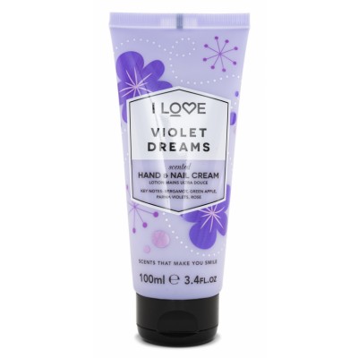 I Love Cosmetics Violet Dreams Hand & Nail Cream 100 ml
