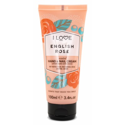 I Love Cosmetics English Rose Hand & Nail Cream 100 ml