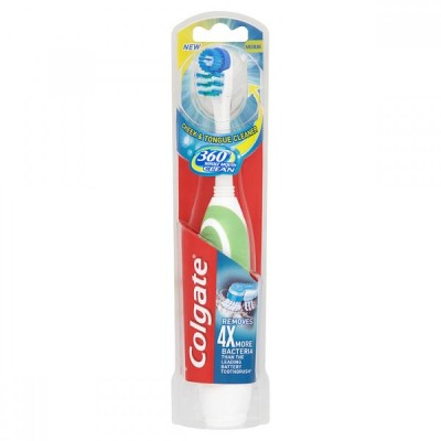 Colgate 360 Clean Battery Toothbrush Medium 1 pcs