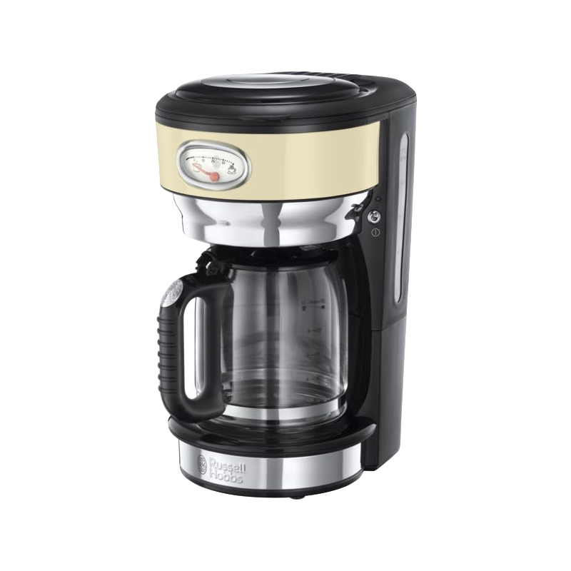 Russell Hobbs 2170256 Retro Coffee Maker Cream 1 stk 399.95 kr