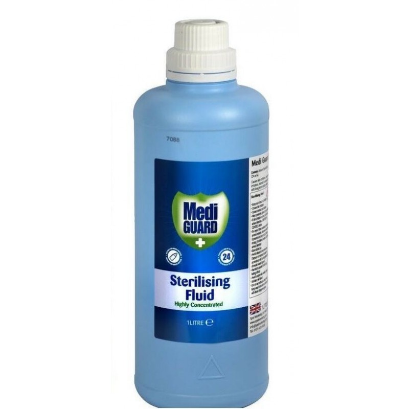 Mediguard Sterilising Fluid 1000 ml - £1.75