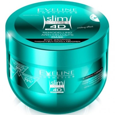 Eveline Slim Extreme Anti-Cellulite Body Wrapping Mask 300 ml