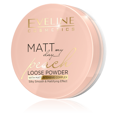 Eveline Matt My Day Peach Loose Powder 6 g