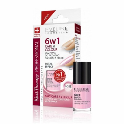 Eveline Nail Therapy 6in1 Care & Colour Rose 5 ml