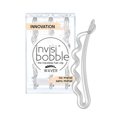 Invisibobble Waver Crystal Clear 3 kpl