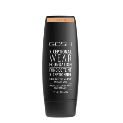 GOSH X-Ceptional Wear Foundation 19 Chestnut 35 ml
