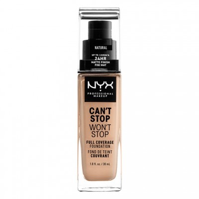 NYX Can't Stop Won't Stop Foundation Natural 30 ml