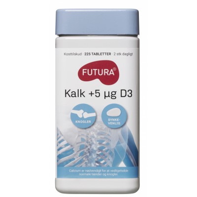 Futura Kalk + D3 225 stk