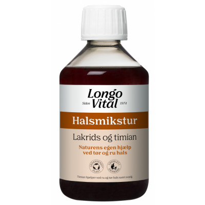 Longo Halsmikstur Lakrids & Timian 250 ml