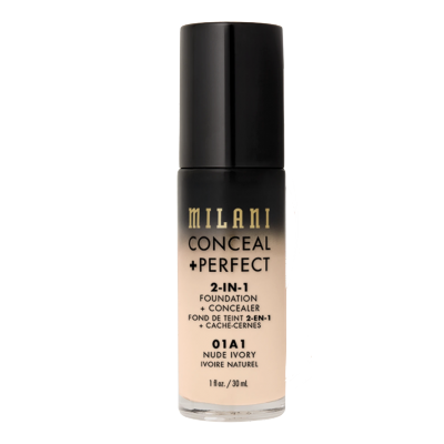 Milani Conceal + Perfect 2in1 Foundation + Concealer 01A1 Nude Ivory 30 ml