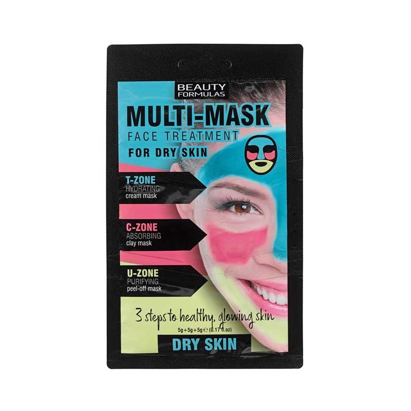 Beauty Formulas Multi-Mask Dry Skin