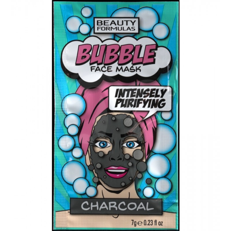 Beauty Formulas Bubble Charcoal Face Mask
