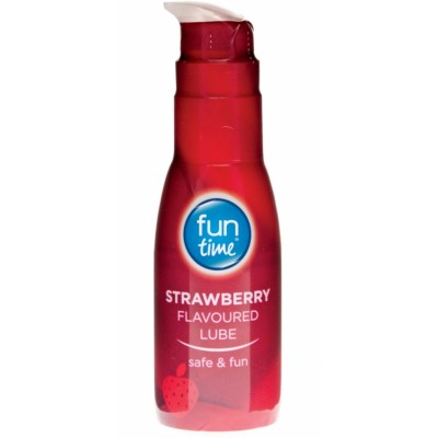Fun Time Strawberry Flavoured Lube 75 ml
