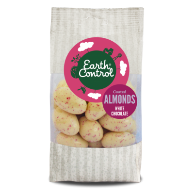 Earth Control Earth Control Chocolate Coated White Almonds 150 g 150 g