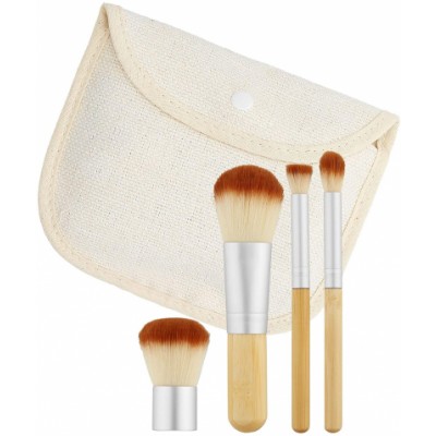 Tools For Beauty Makeup Brush Bamboo Travel Set 5 stk