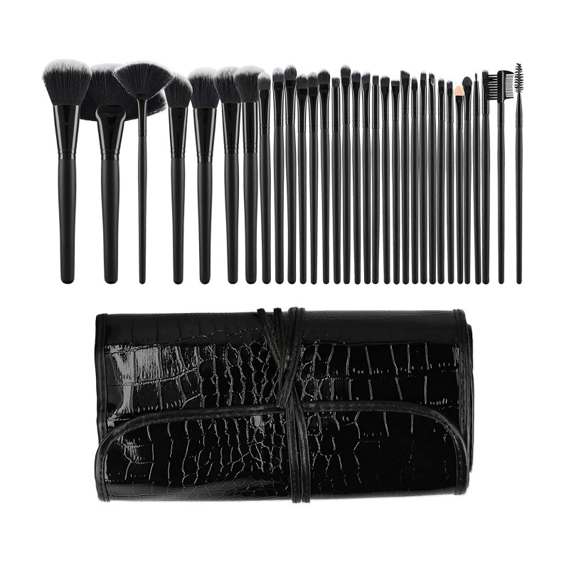 Tools For Beauty Makeup Brush Set Black
