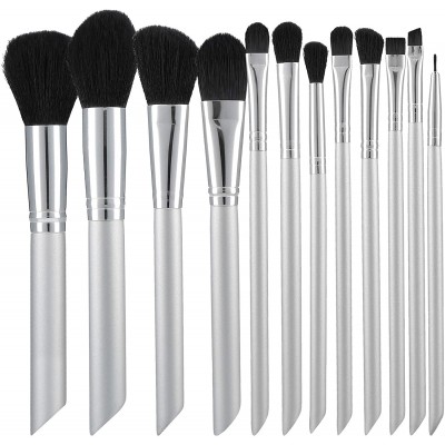 Tools For Beauty Makeup Brush Set Grey 12 stk