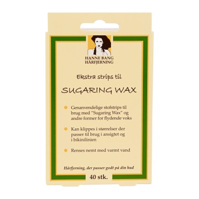 Hanne Bang Sugaring Wax Extra Strips 40 stk