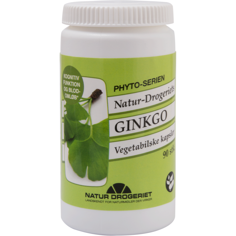 Natur Drogeriet Ginkgo Kapsler 90 stk 55.95 kr