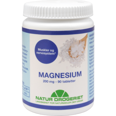 Natur Drogeriet Magnesium 200 mg 90 stk