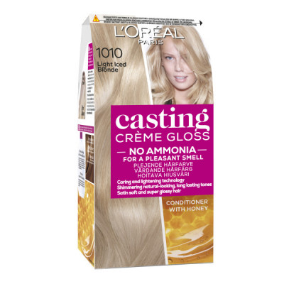 L'Oreal Casting Creme Gloss 1010 Light Iced Blonde 1 kpl