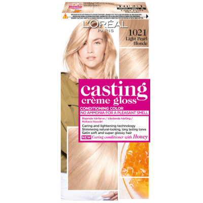 L'Oreal Casting Creme Gloss 1021 Light Pearl Blonde 1 st