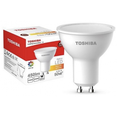 Toshiba LED 5,5W 230V 450 lm 1 kpl