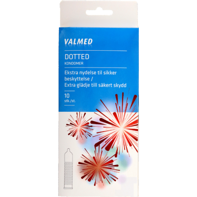 Valmed Dotted Condoms 10 st