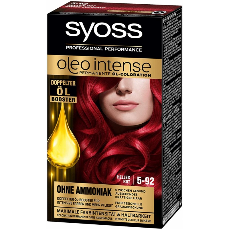 Syoss краска для волос oleo intense 4-50 графитовый каштановый