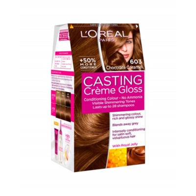 L'Oreal Casting Creme Gloss 603 Chocolate Caramel 1 kpl