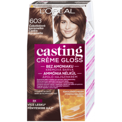 L'Oreal Casting Creme Gloss 603 Chocolate Caramel 1 stk