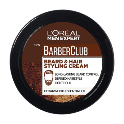 L'Oreal Barber Club Beard & Hair Styling Cream 75 ml