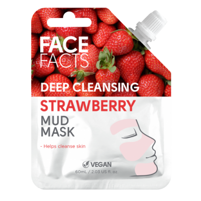 Face Facts Deep Cleansing Mud Mask Strawberry 60 ml