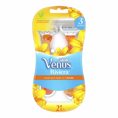 Gillette Venus Riviera vaihdettavat terät 2 Pack 2 kpl