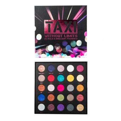 W7 Taxi Without Limits Pigments Eye Shadow Palette 1 kpl
