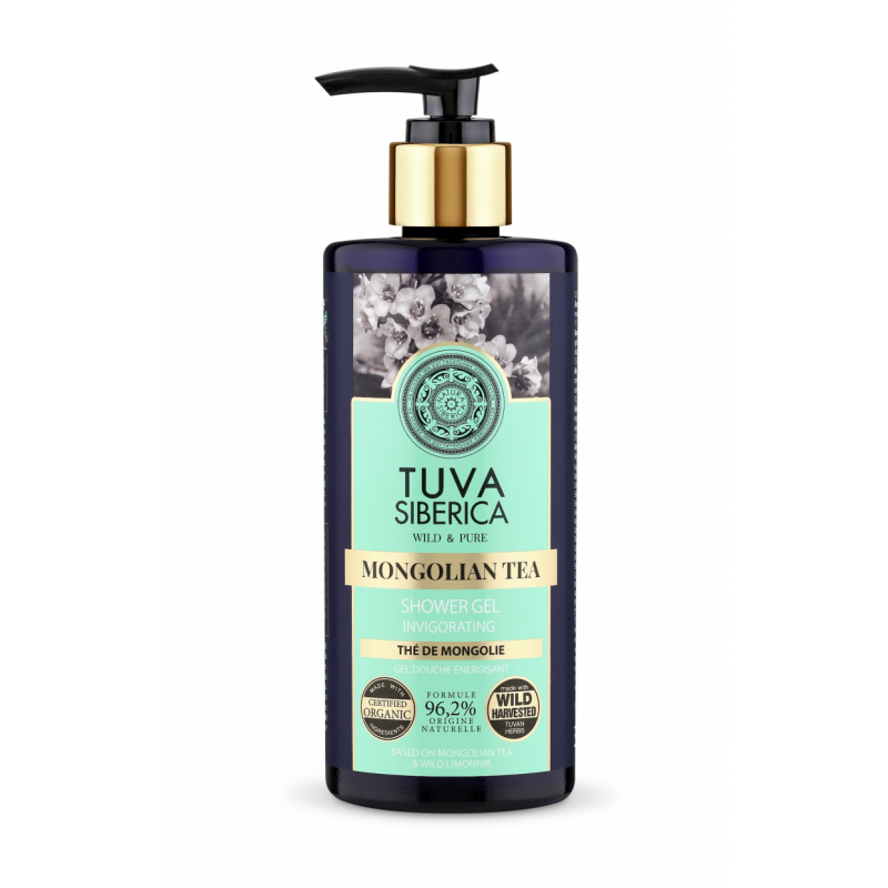 Natura Siberica Tuva Siberica Yak Milk Mongolian Tea Shower Gel 300 Ml