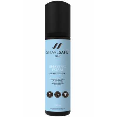 ShaveSafe Man Shaving Foam Sensitive Skin 200 ml