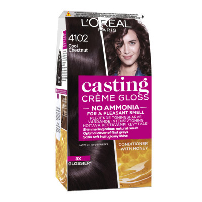 L'Oreal Casting Creme Gloss Cool Brunette 4102 Cool Chestnut 1 stk
