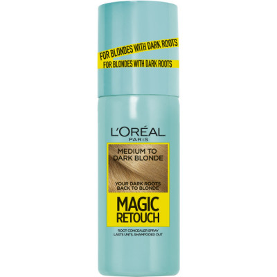 L'Oreal Magic Retouch Medium To Dark Blond Instant Root Concealer Spray 75 ml